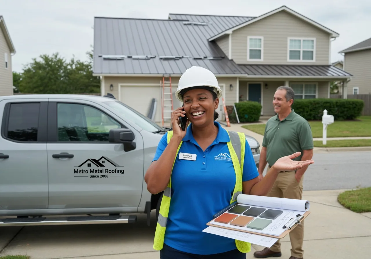 Storm Damage Metal Roof Repair in Julian, PA